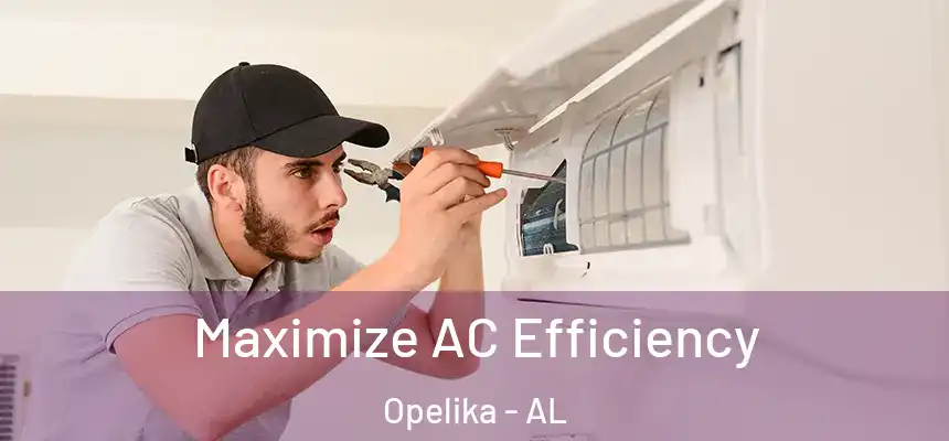Maximize AC Efficiency Opelika - AL