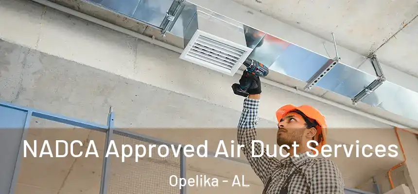 NADCA Approved Air Duct Services Opelika - AL